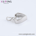 34467 xuping jewelry making supplies heart pendant rhodium plated imitation jewellery